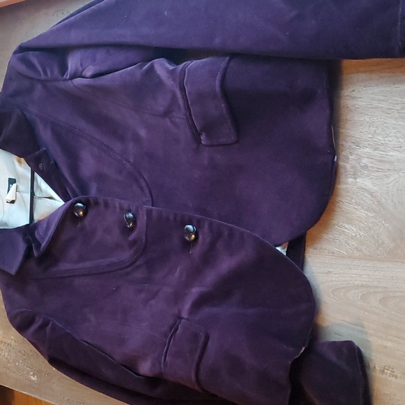 J. Crew Plum Velvet Blazer - Picture 3 of 7